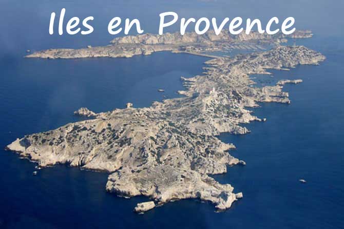 Liste des Iles en Provence