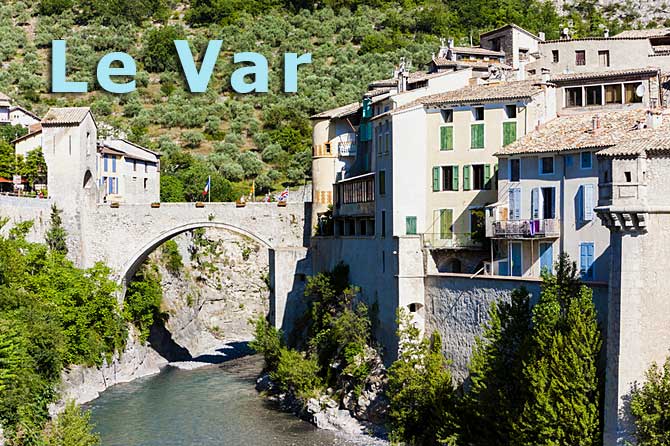Le Var, fleuve en Provence