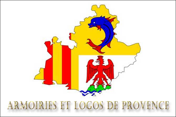 Armoiries et logos en Provence : Région, départements, villes