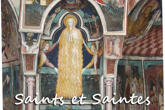 Liste des Saints, Saintes et Martyrs de Provence