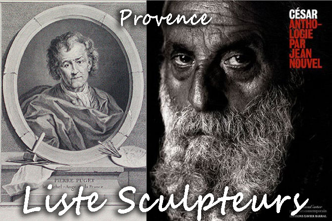 Liste des Sculpteurs en Provence