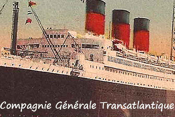 Compagnie Générale Transatlantique à Marseille et en Provence