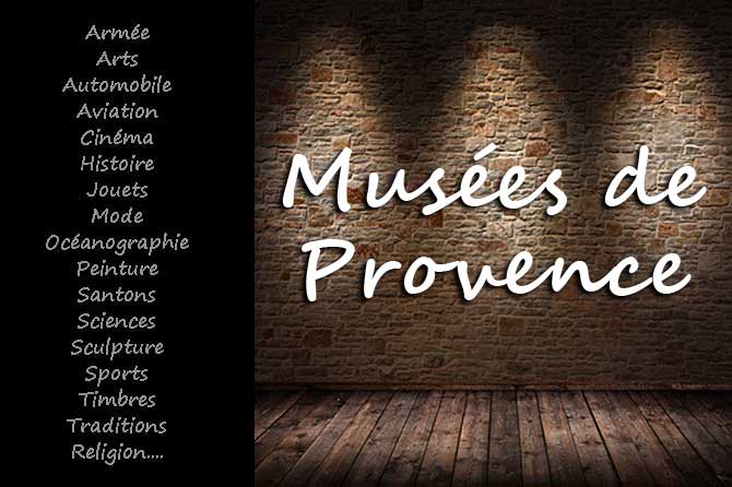 Liste des Musées de Provence et de Monaco
