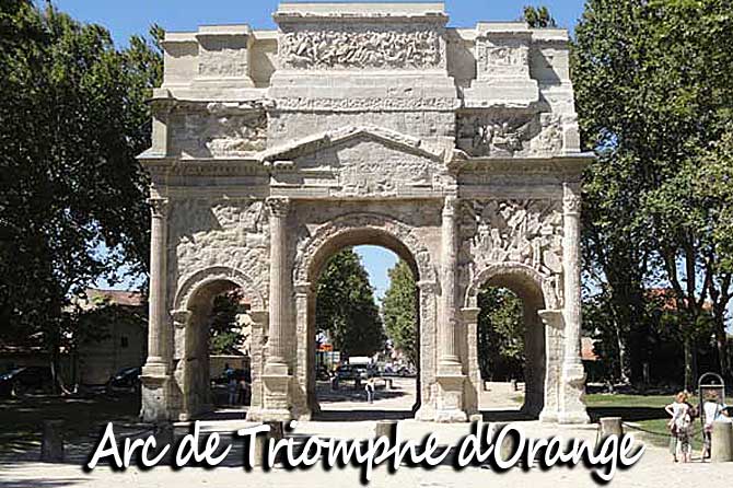 Arc de Triomphe romain d’Orange