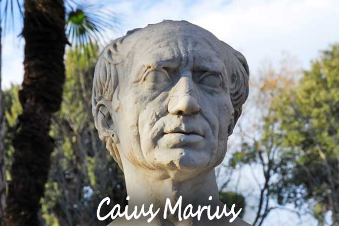 Caius Marius, général et consul romain