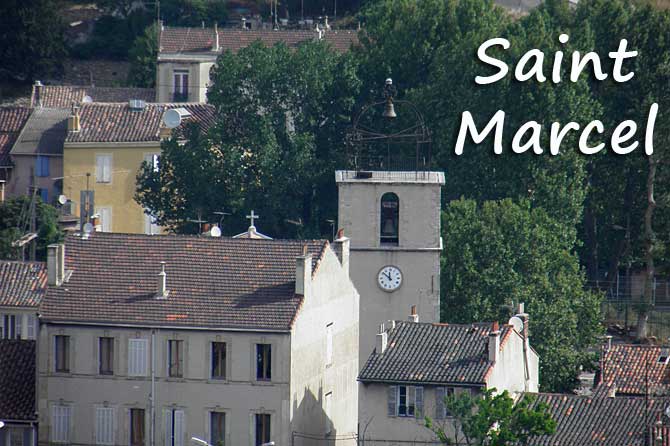 Saint-Marcel quartier-village à visiter