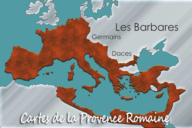 Cartes de la Provence Romaine