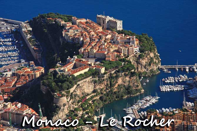 Monaco-Ville (Le Rocher) à visiter