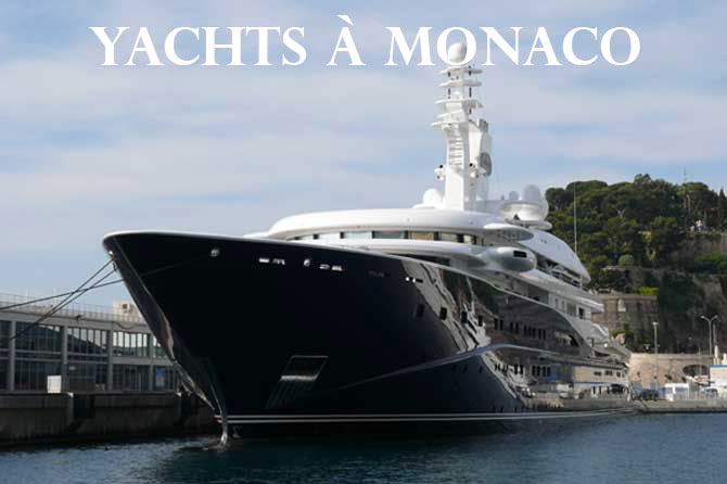 Yachts à Monaco