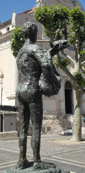 Vallauris-Statue-Picasso