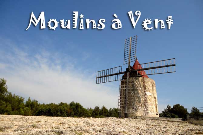 Moulins à Vent en Provence