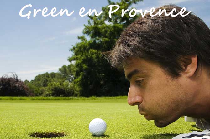 Green de Golf en Provence