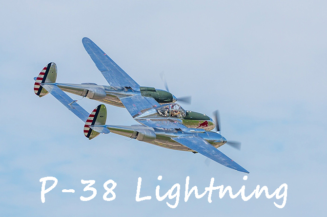 P-38 Lightning en Provence