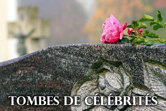 Tombes de célébrités en Provence