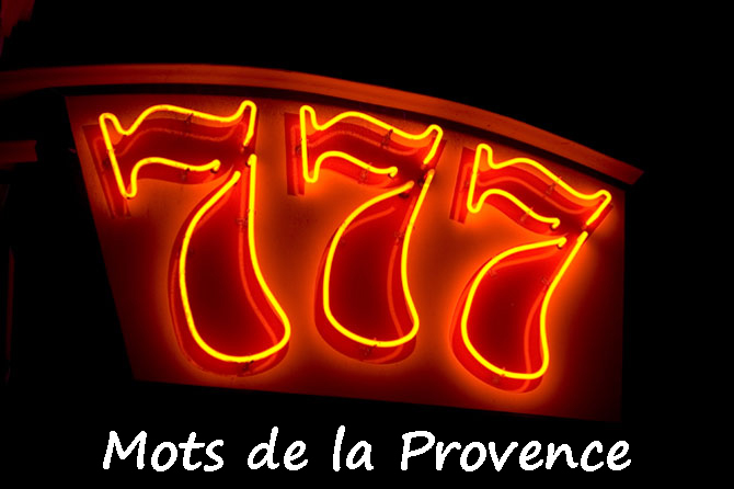 777 Mots les plus utilisés en Provence