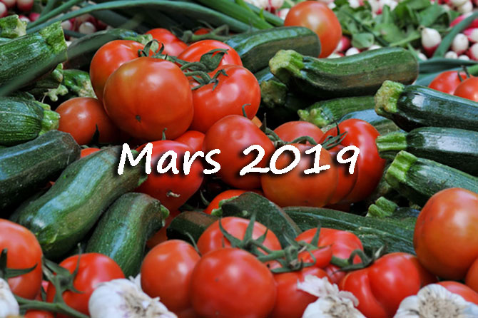 Agenda Mars 2019 en Provence