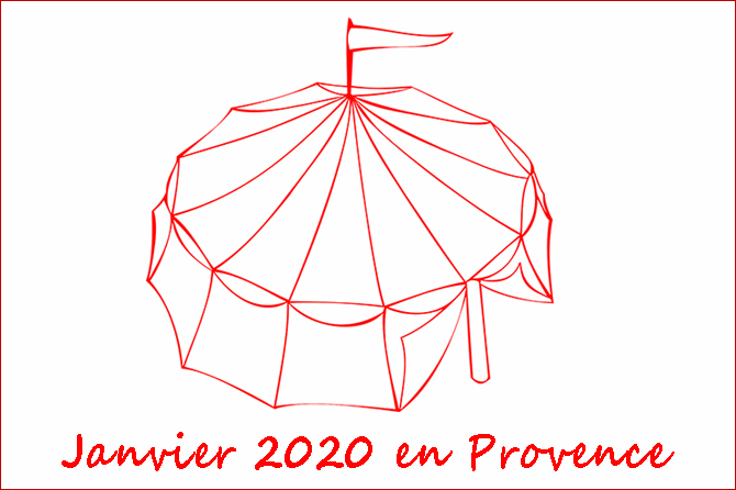 Agenda Janvier 2020 en Provence
