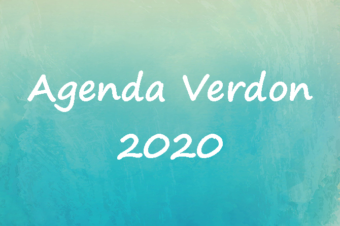 Agenda Verdon 2020