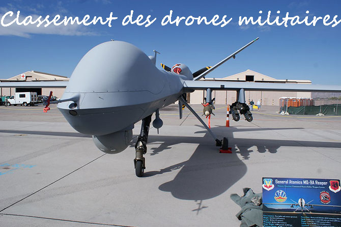 Classement des Drones Militaires