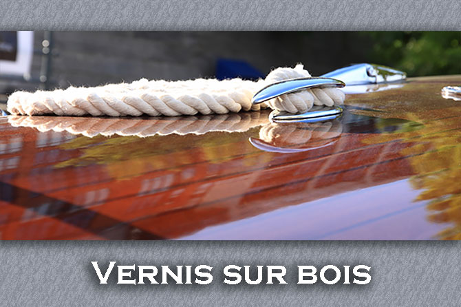 Vernis bois, applications France et Provence
