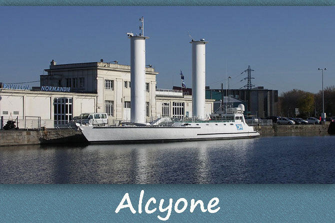 Alcyone, Bateau expérimental du Commandant Cousteau