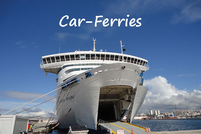 Car Ferries – Ferry Boats en France et en Méditerranée