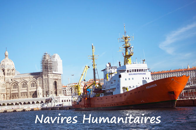 Navires Humanitaires dans le Monde