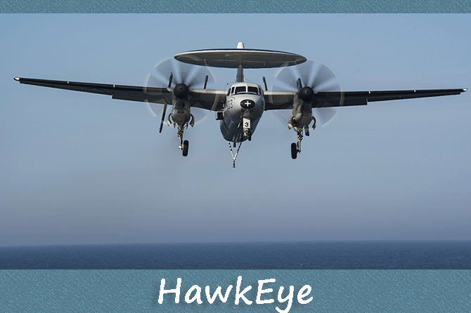 Grumman E-2 Hawkeye Avion de Surveillance Aérienne et de Commandement aéroporté