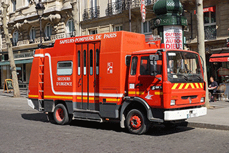 Véhicule d'Évacuation Sanitaire - Brigade de sapeurs-pompiers de Paris