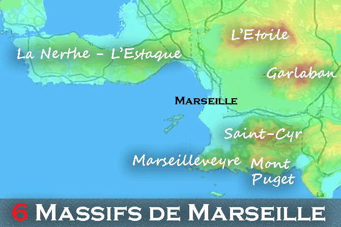 6 Massifs de Collines de Marseille